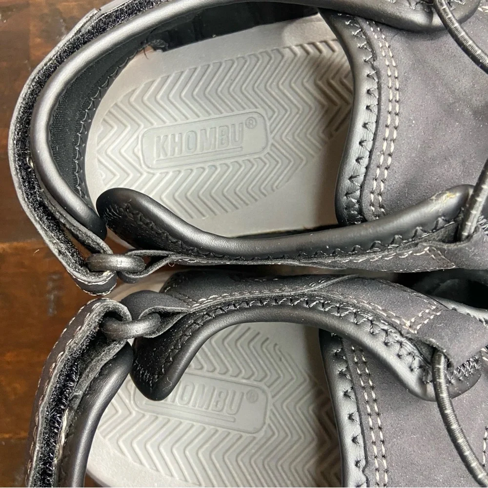 Khombu Men’s Travis Active Sandal Black Size 9